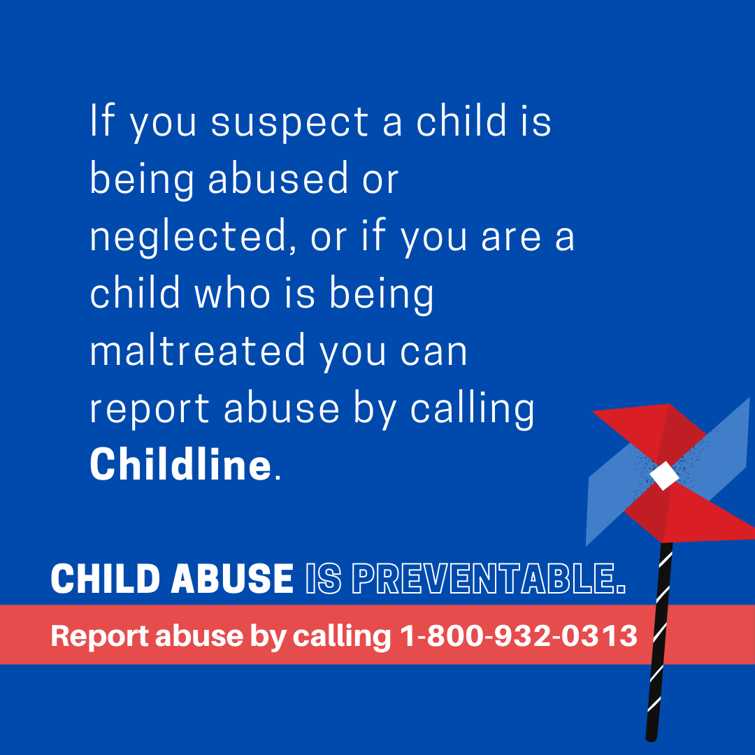 Pinwheel Project Series: What are the signs of Child Abuse?